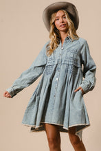 Load image into Gallery viewer, Light Denim Dress
