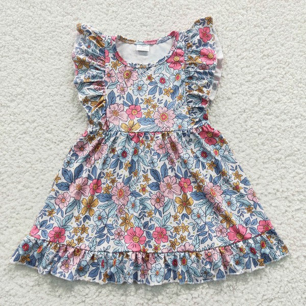 Girls Floral Dress