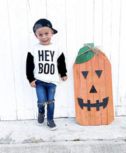 Load image into Gallery viewer, Hey Boo - Kids Halloween Sweatshirt
