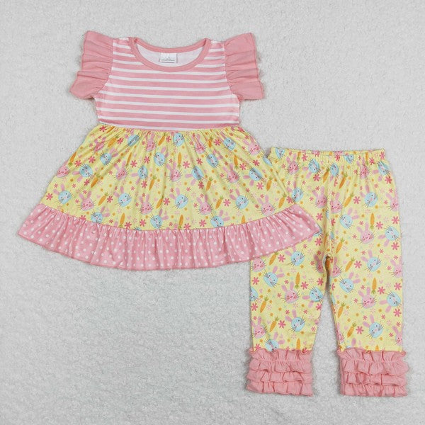 Girls Bunny Tunic Top and Leggings