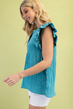 Load image into Gallery viewer, Dusty Mint Sheer Top
