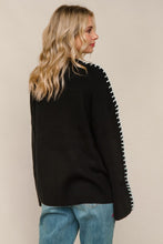 Load image into Gallery viewer, Black Pullover Sweater
