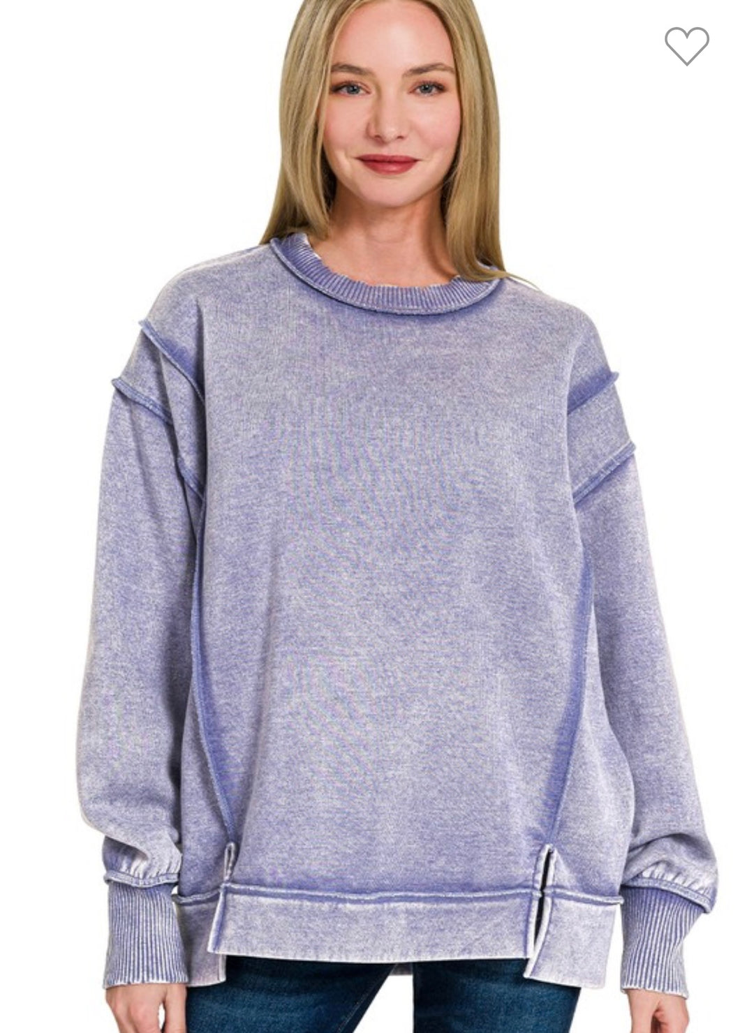 Marlin Acid Washed Sweatshirt