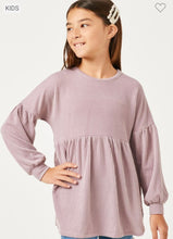 Load image into Gallery viewer, Girls Mauve Knit Top
