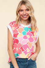 Load image into Gallery viewer, Dolman Short Sleeve Floral Print Top

