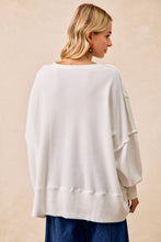 Load image into Gallery viewer, Christmas Plaid Merry Lettering Sweatshirt
