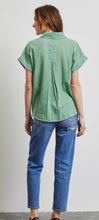 Load image into Gallery viewer, Green Cuffed Sleeve Top
