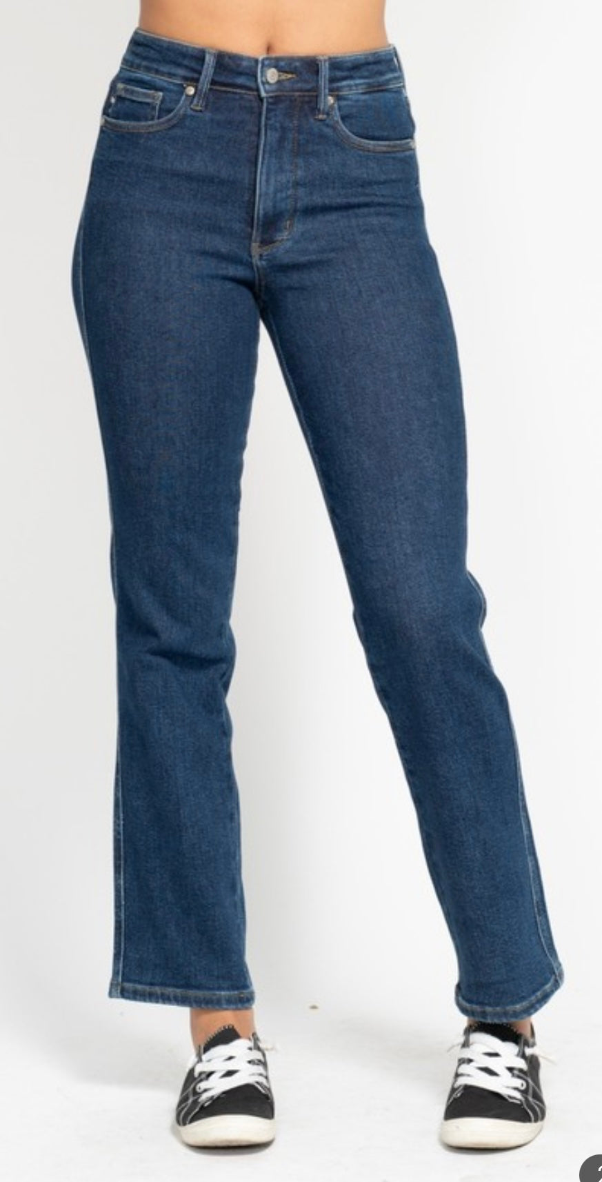 Judy Blue High Waisted Tummy Contol Classic Straight Jeans