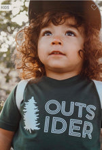 Load image into Gallery viewer, Boys Green Outsider Tee
