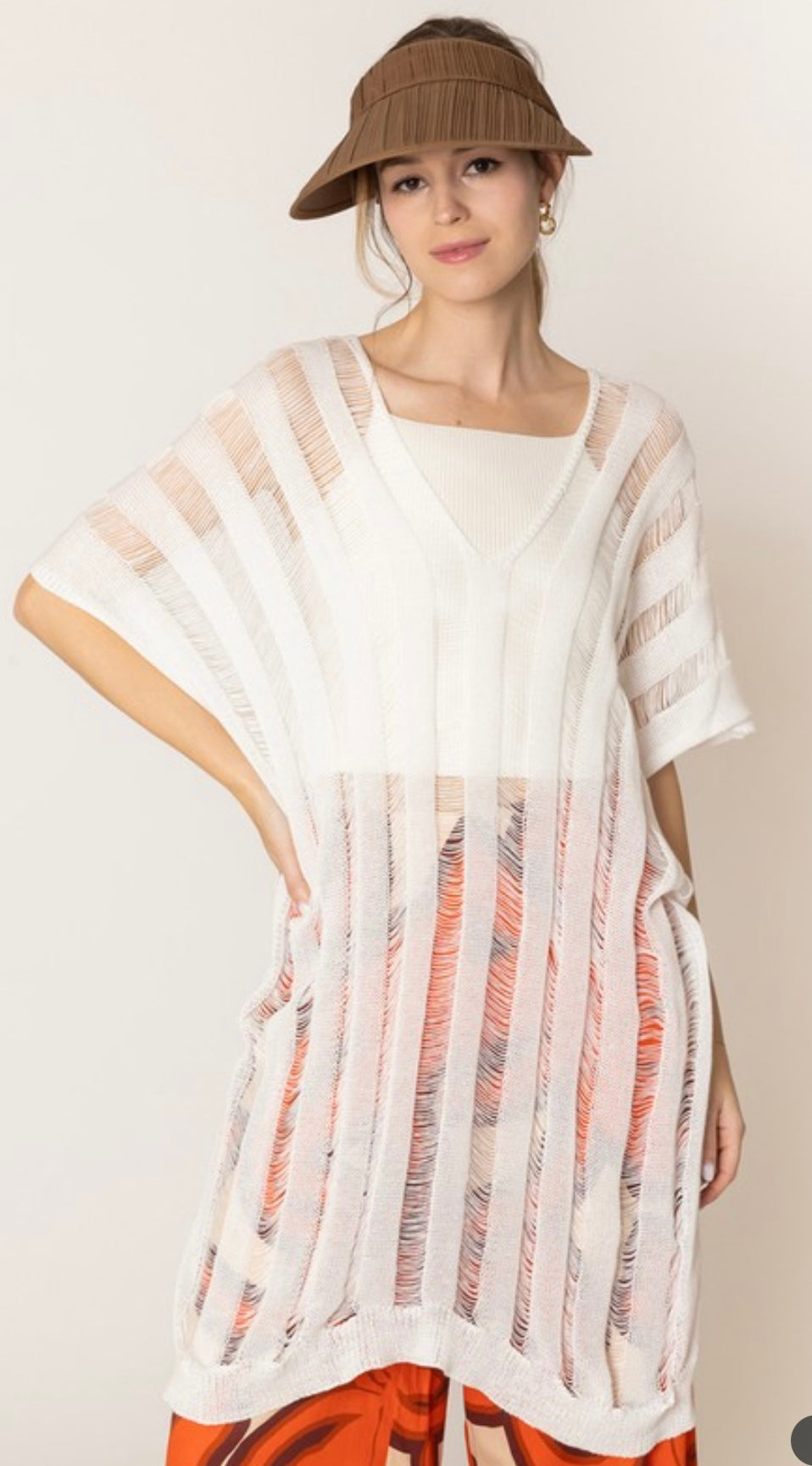 Long Crochet Cover Up