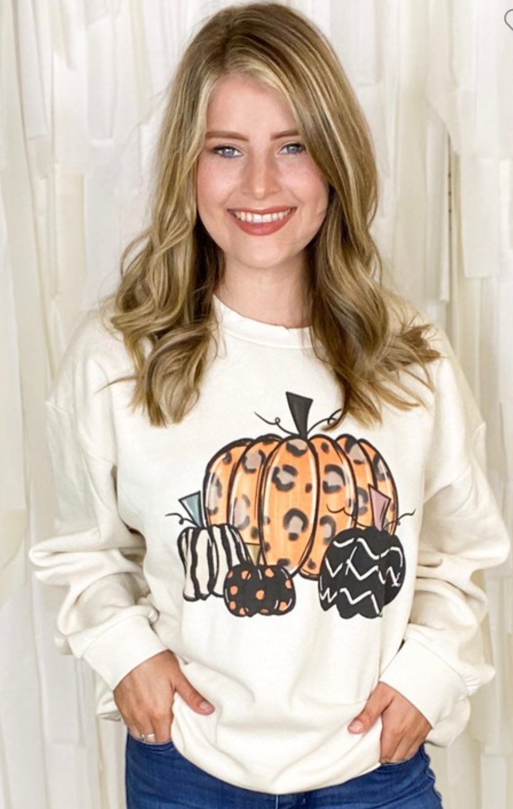Pumpkin Graphic Crewneck