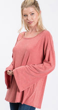 Load image into Gallery viewer, Brick Bell Sleeve Top
