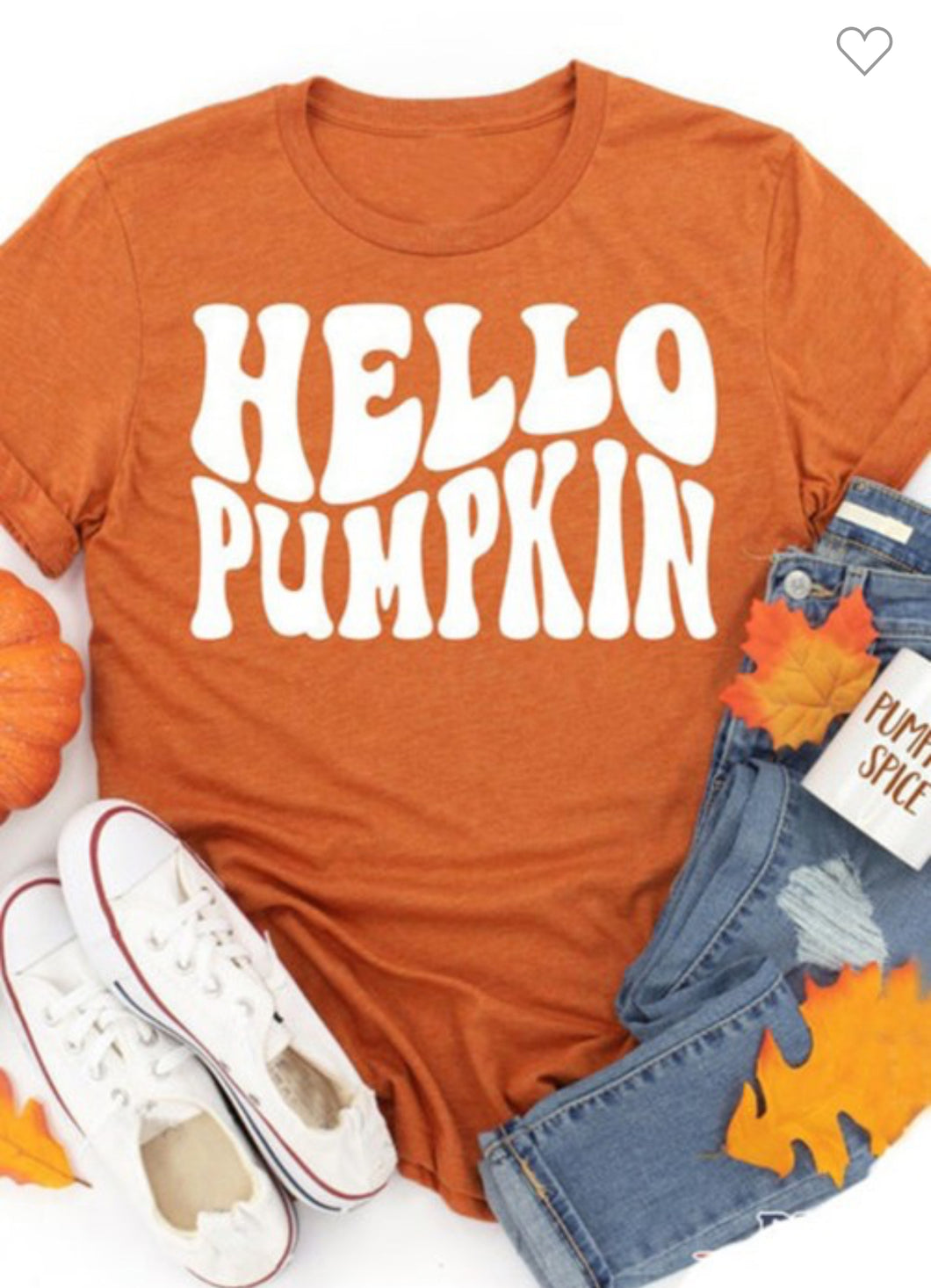 Hello Pumpkin Graphic T-shirt