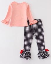 Load image into Gallery viewer, Pink Santa Claus Girls Set
