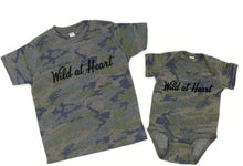 Load image into Gallery viewer, Boys Camo Wild at Heart Tee
