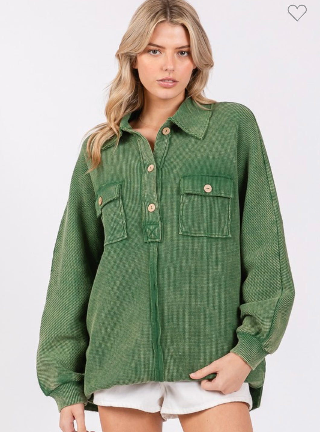 Hunter Mineral Wash Henley Pullover