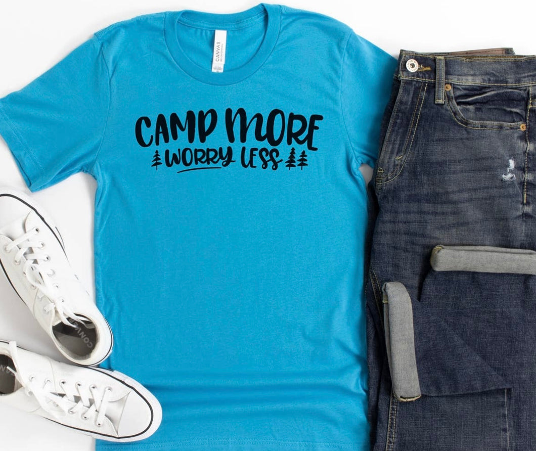 Blue Camp More Graphic T-shirt