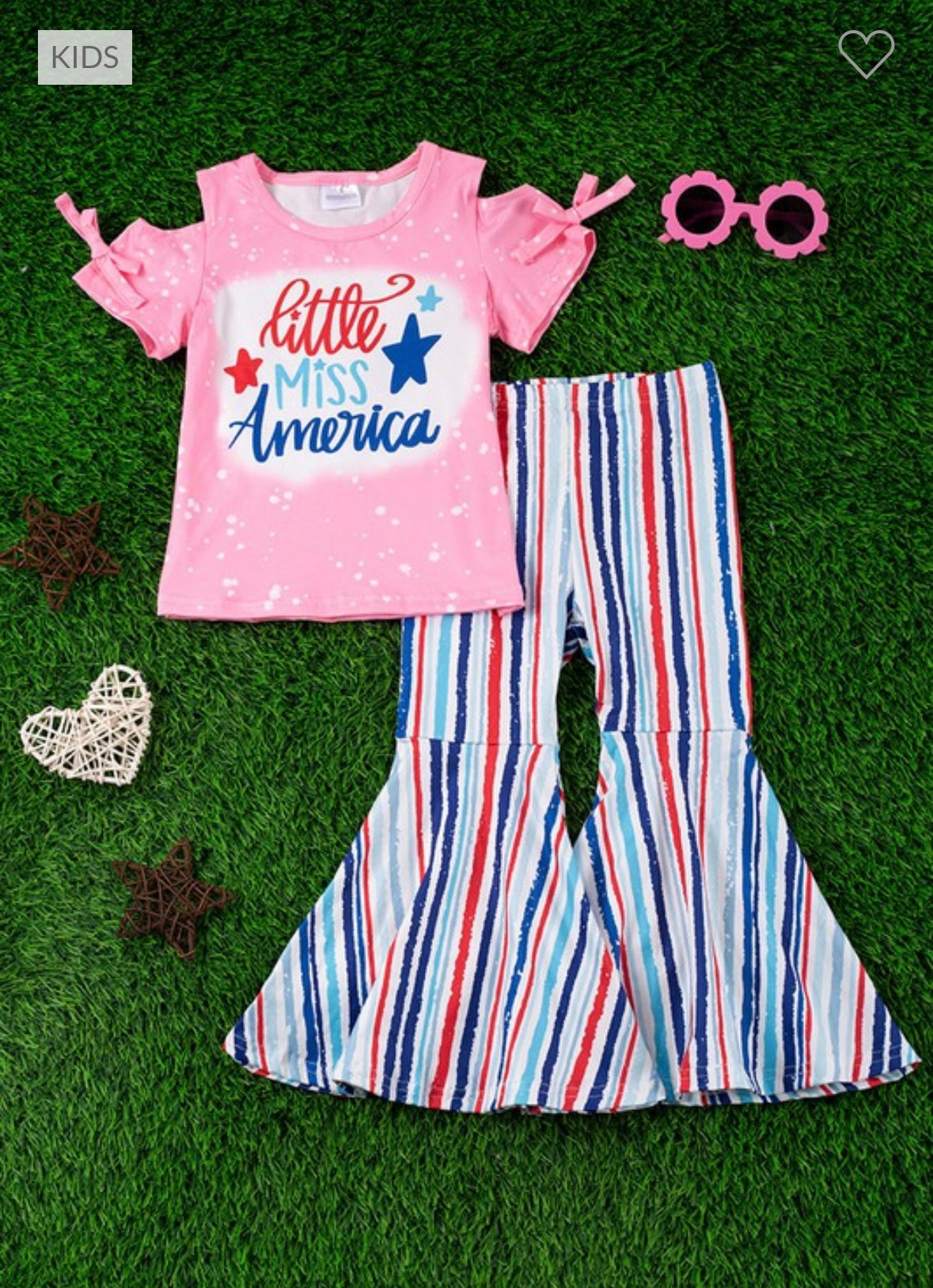 Little Miss America Girls Set