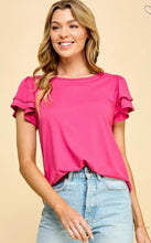 Load image into Gallery viewer, Hot Pink Solid Top
