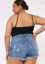 Load image into Gallery viewer, KanCan High Rise Mom Shorts
