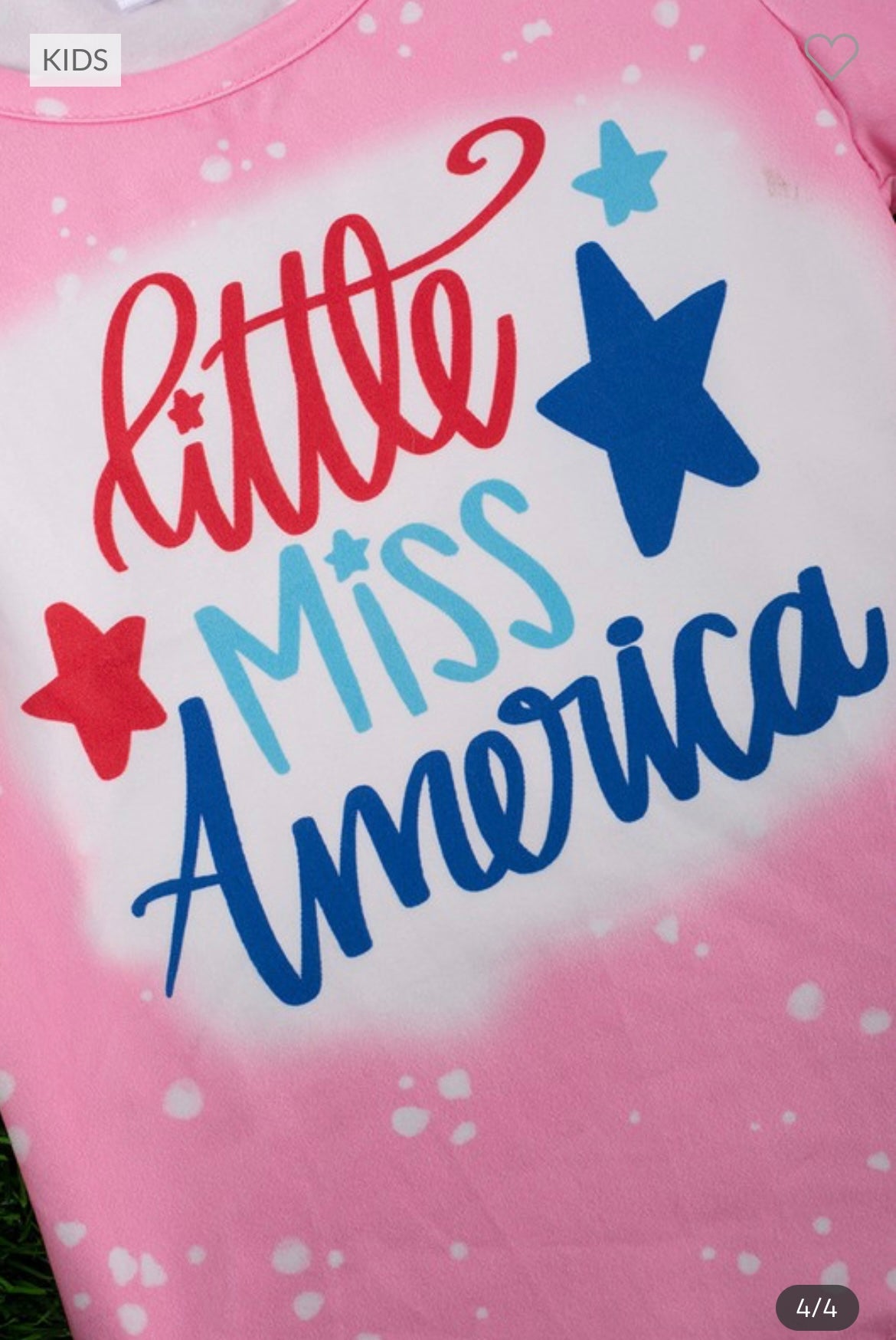 Little Miss America Girls Set
