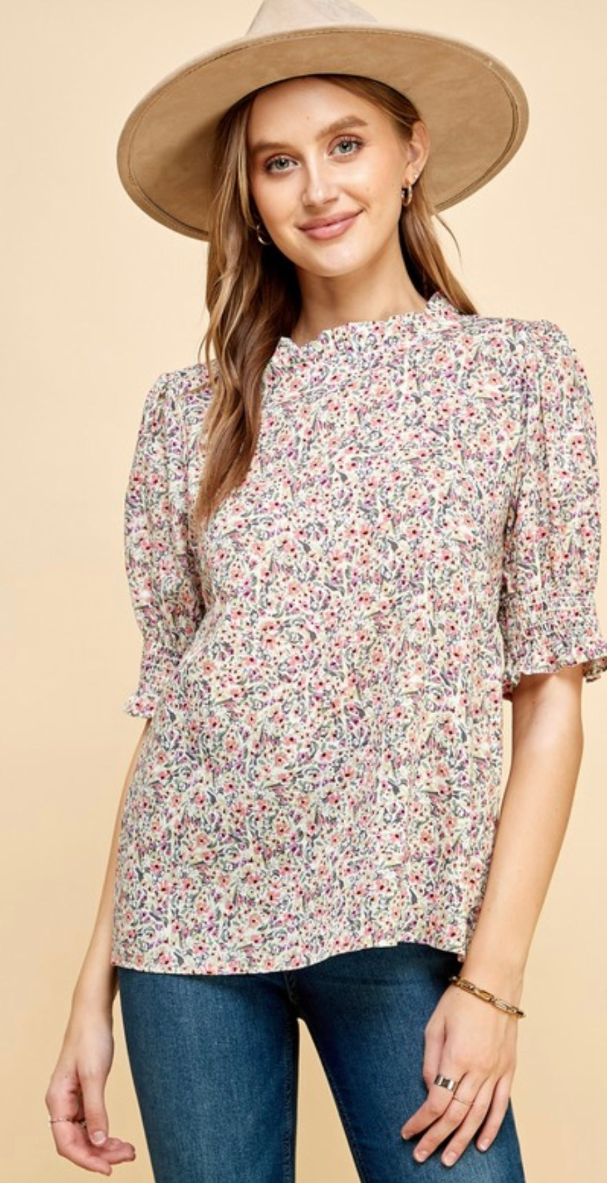 Floral Printed Top