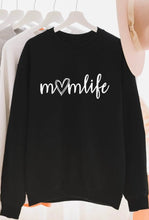 Load image into Gallery viewer, Mom life Graphic Crewneck
