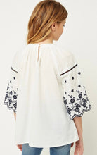 Load image into Gallery viewer, Girls White Embroidered Tunic
