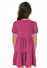 Load image into Gallery viewer, Rose Girls’ Tshirt Dress
