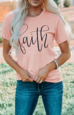 Pink Faith T-shirt