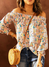 Load image into Gallery viewer, Floral Off the Shoulder Top
