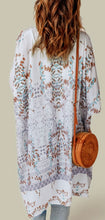 Load image into Gallery viewer, White Color Printed Kimono
