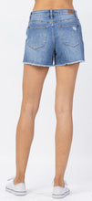 Load image into Gallery viewer, Judy Blue High Waist Distressed Shorts
