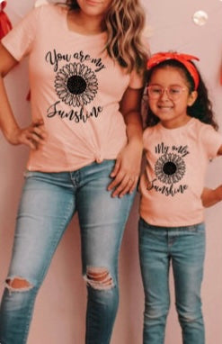 Pink You are my Sunshine T-shirt